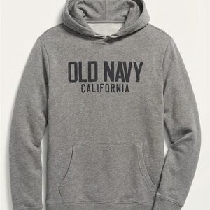 Old Navy Heather Gray Men's Hoodie
